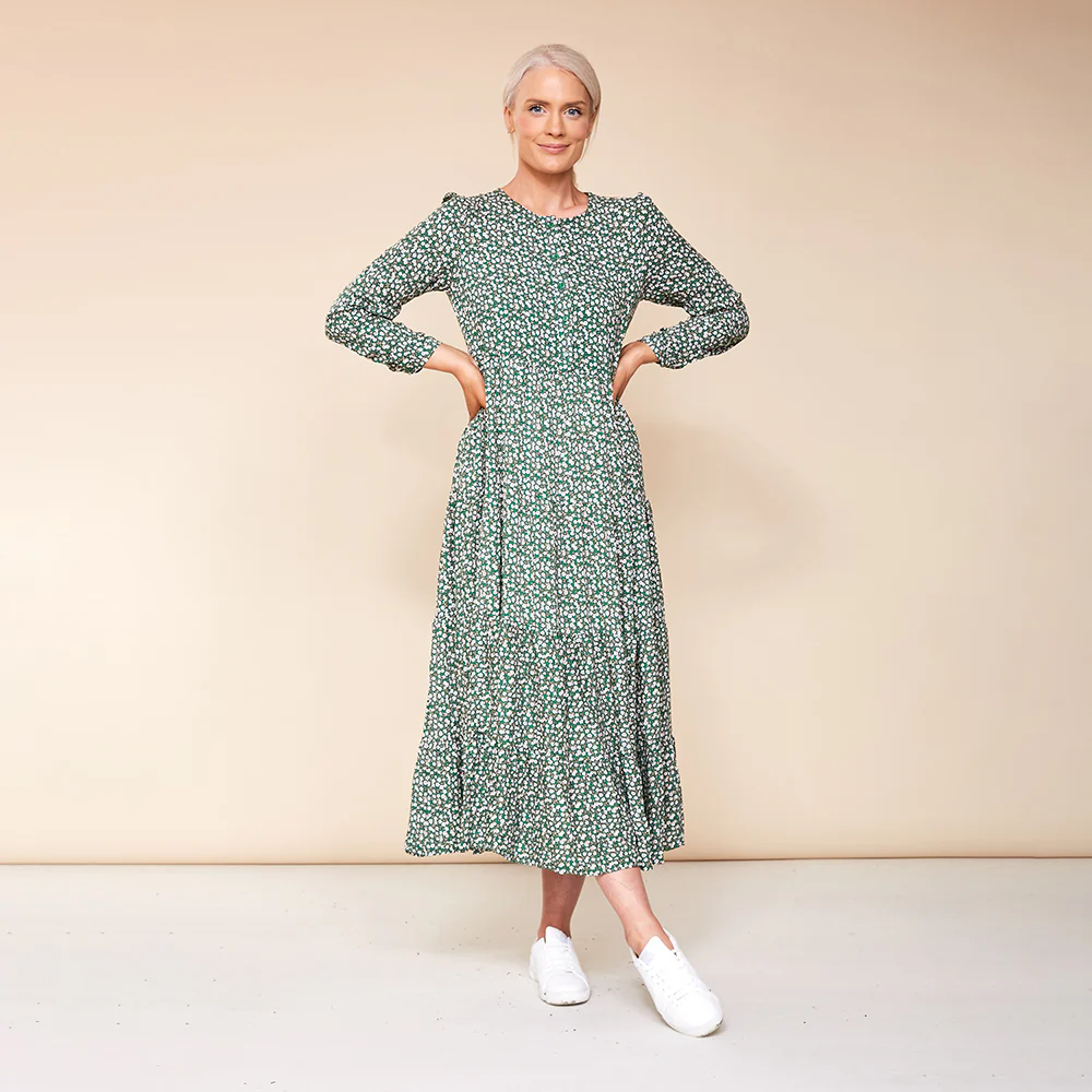 Tessa Dress (Green) - Image 2