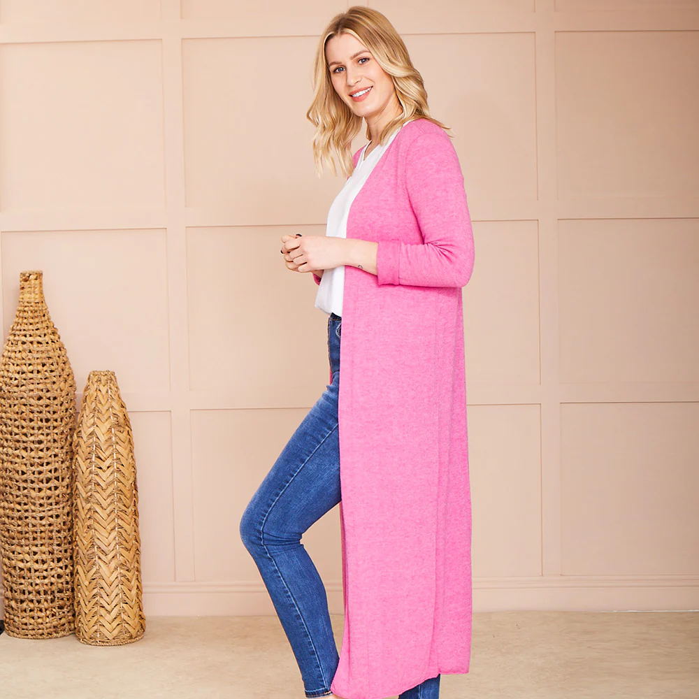 Emilia Cardigan (Fucsia) - Image 3