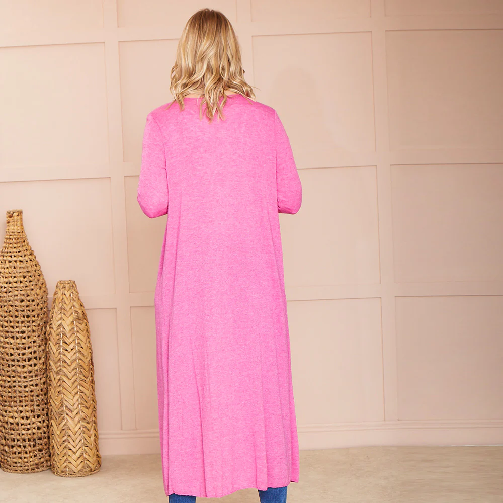 Emilia Cardigan (Fucsia) - Image 4