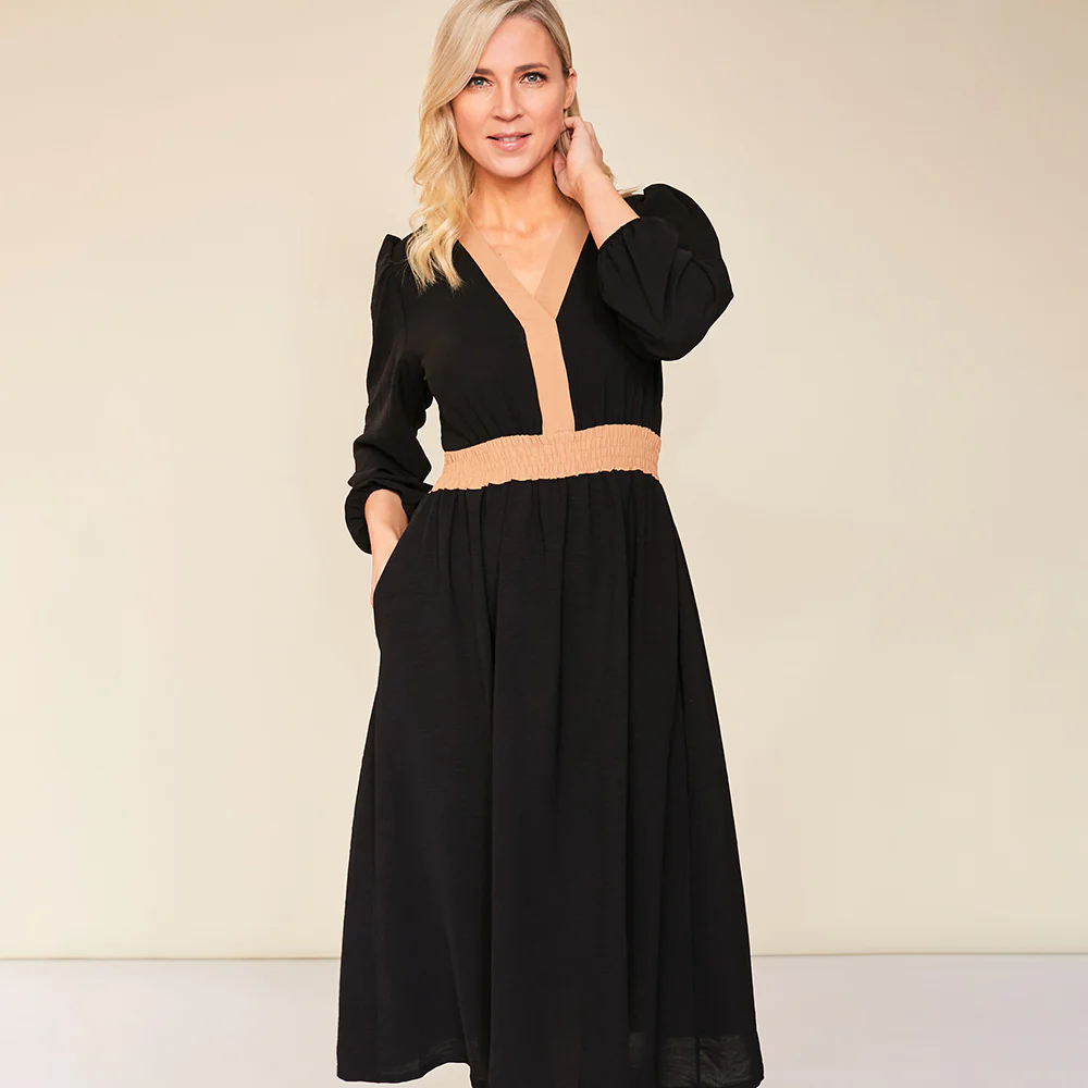 Adelle Dress (Black) - Image 10
