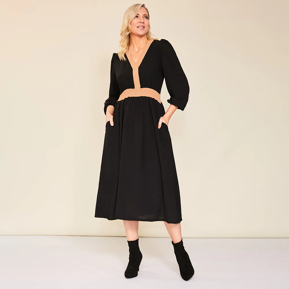 Adelle Dress (Black) - Image 6