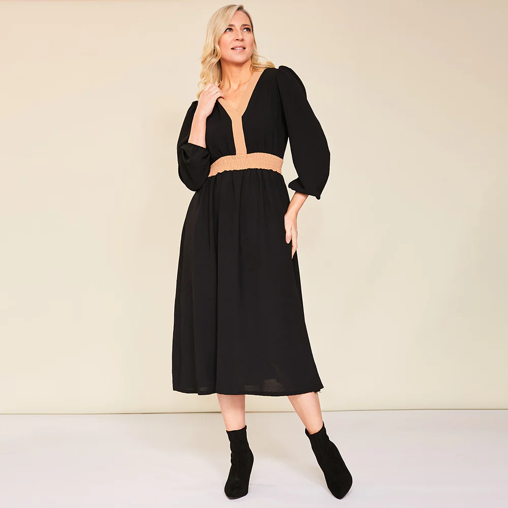 Adelle Dress (Black) - Image 8
