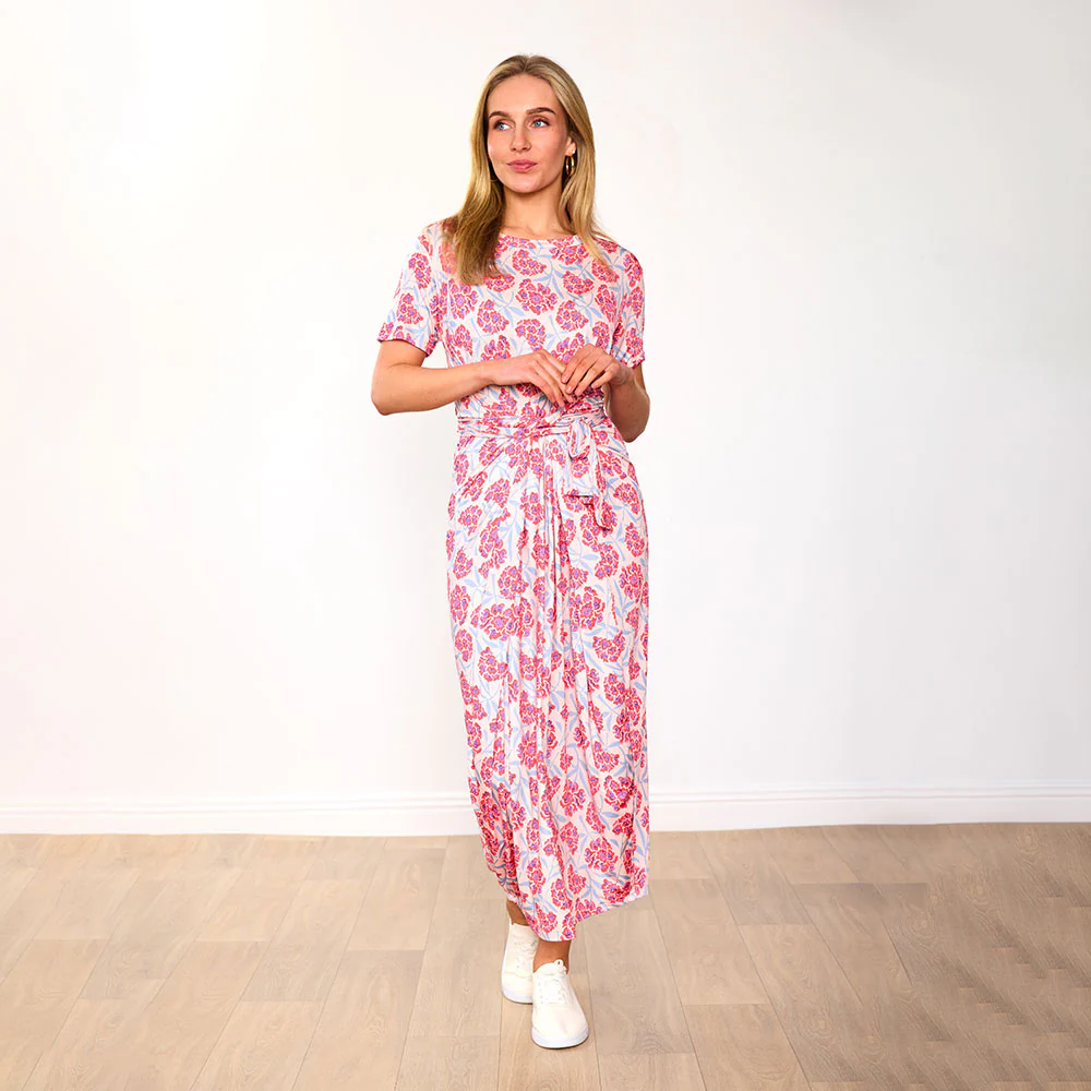 Alana Dress (Red Rose) - Image 3
