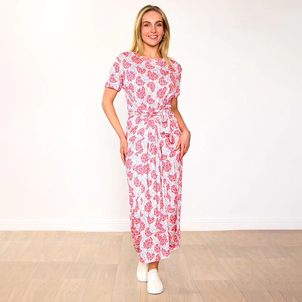 Alana Dress (Red Rose) - Image 6