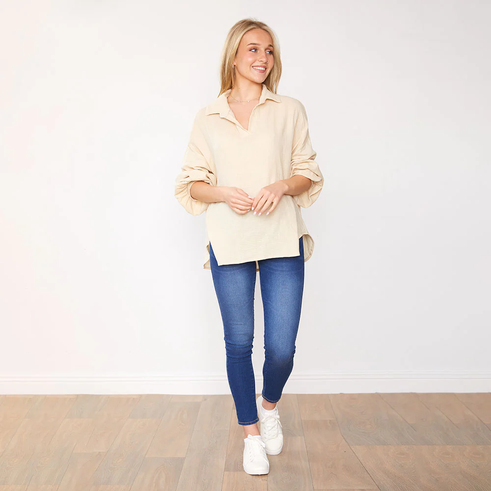 Alina Top (Cream) - Image 3