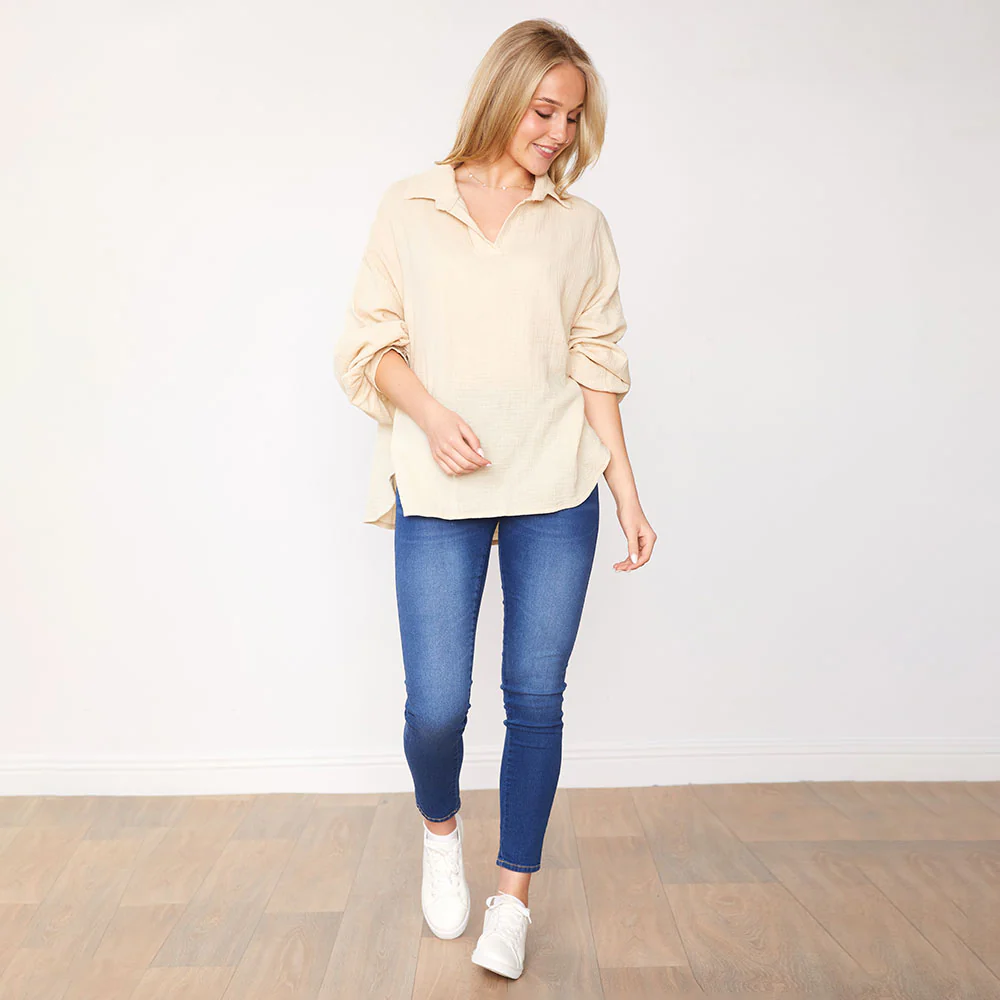 Alina Top (Cream) - Image 6