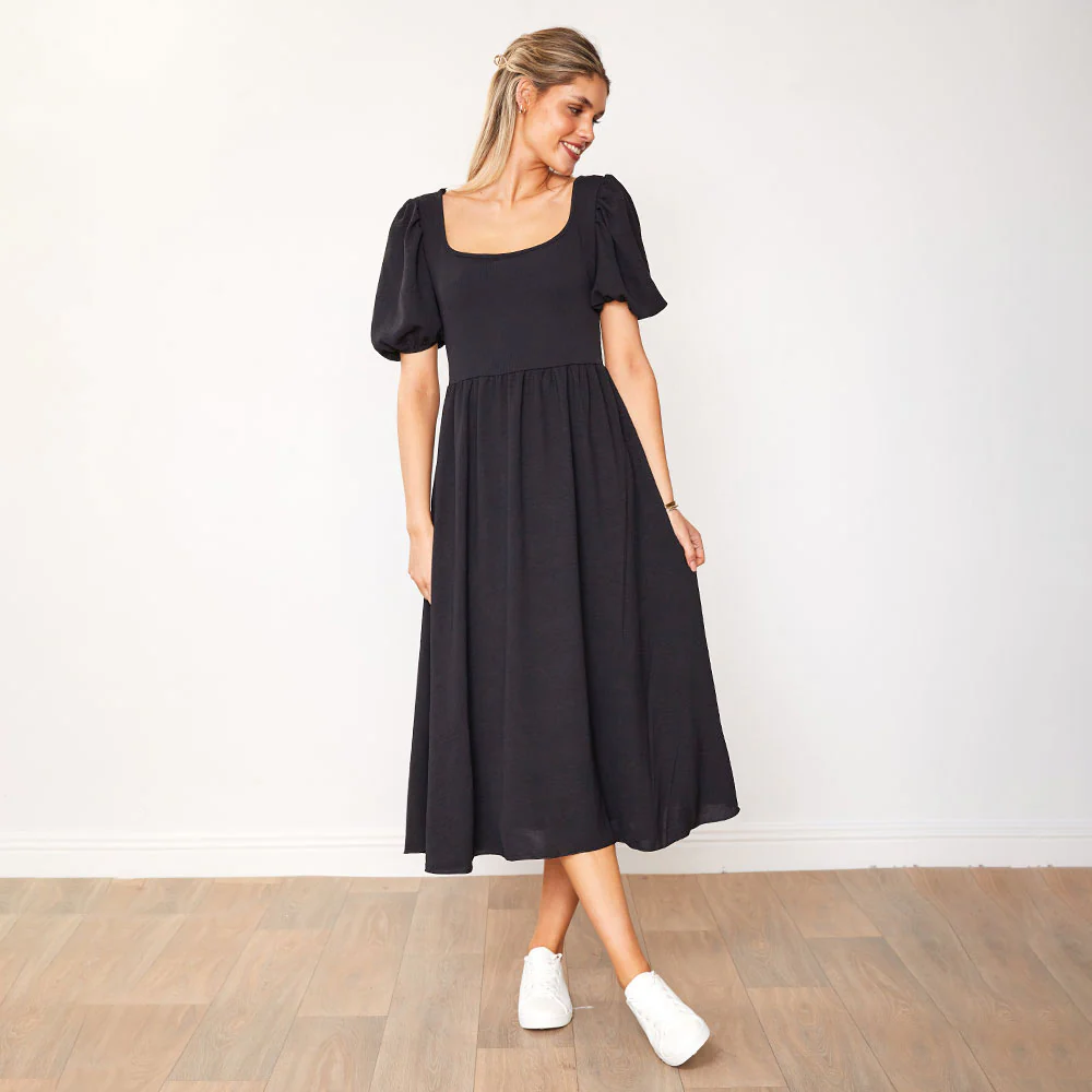 Ally Dress (Black) - Image 10