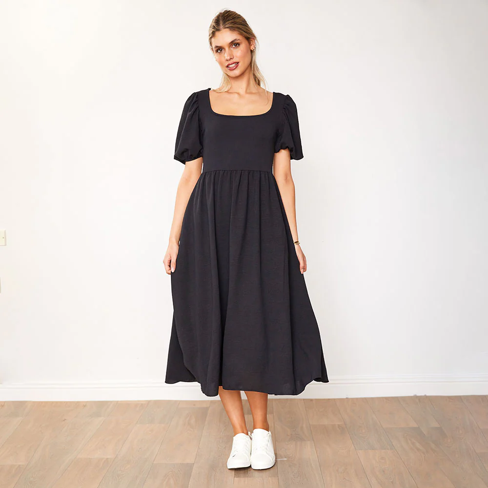 Ally Dress (Black) - Image 11