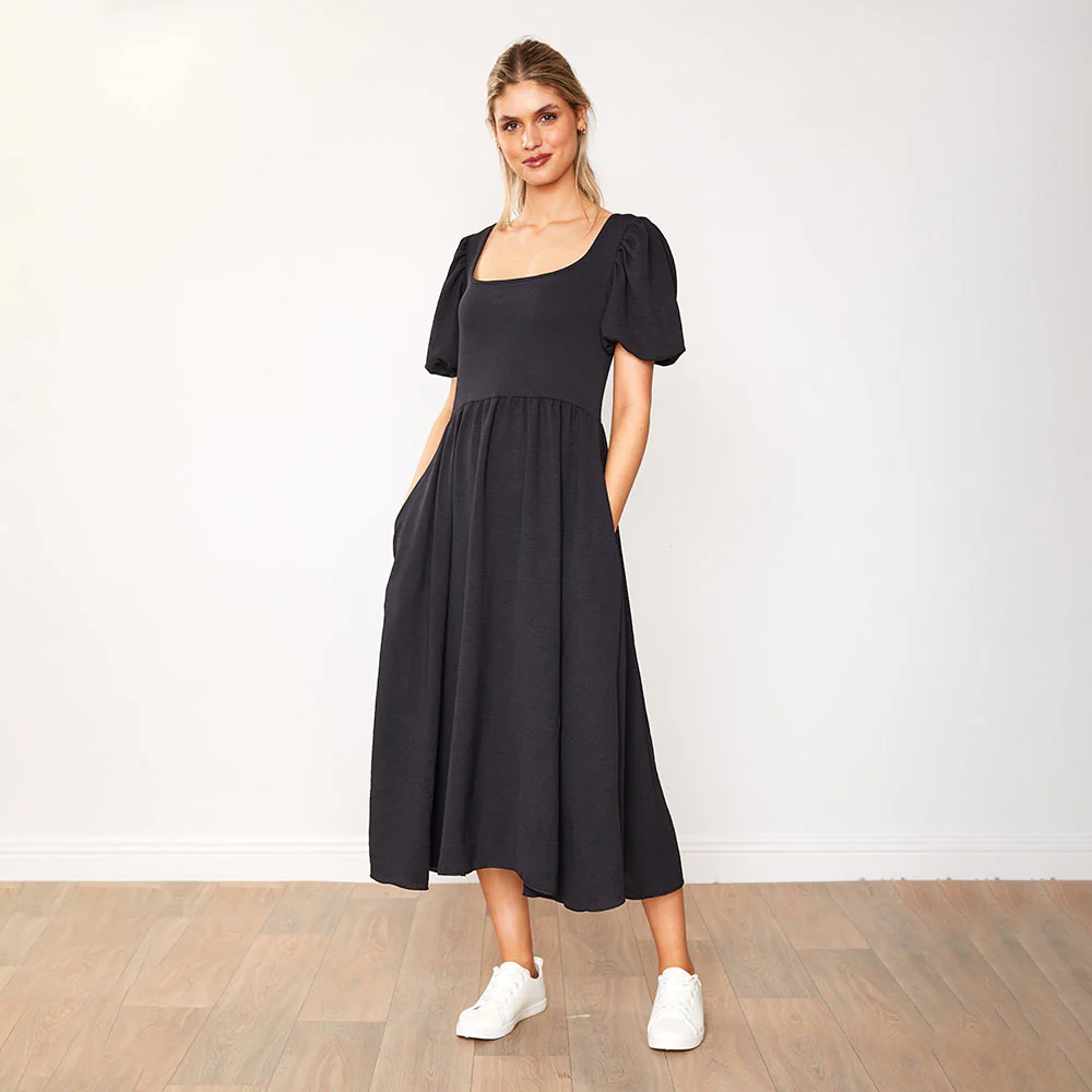Ally Dress (Black) - Image 12
