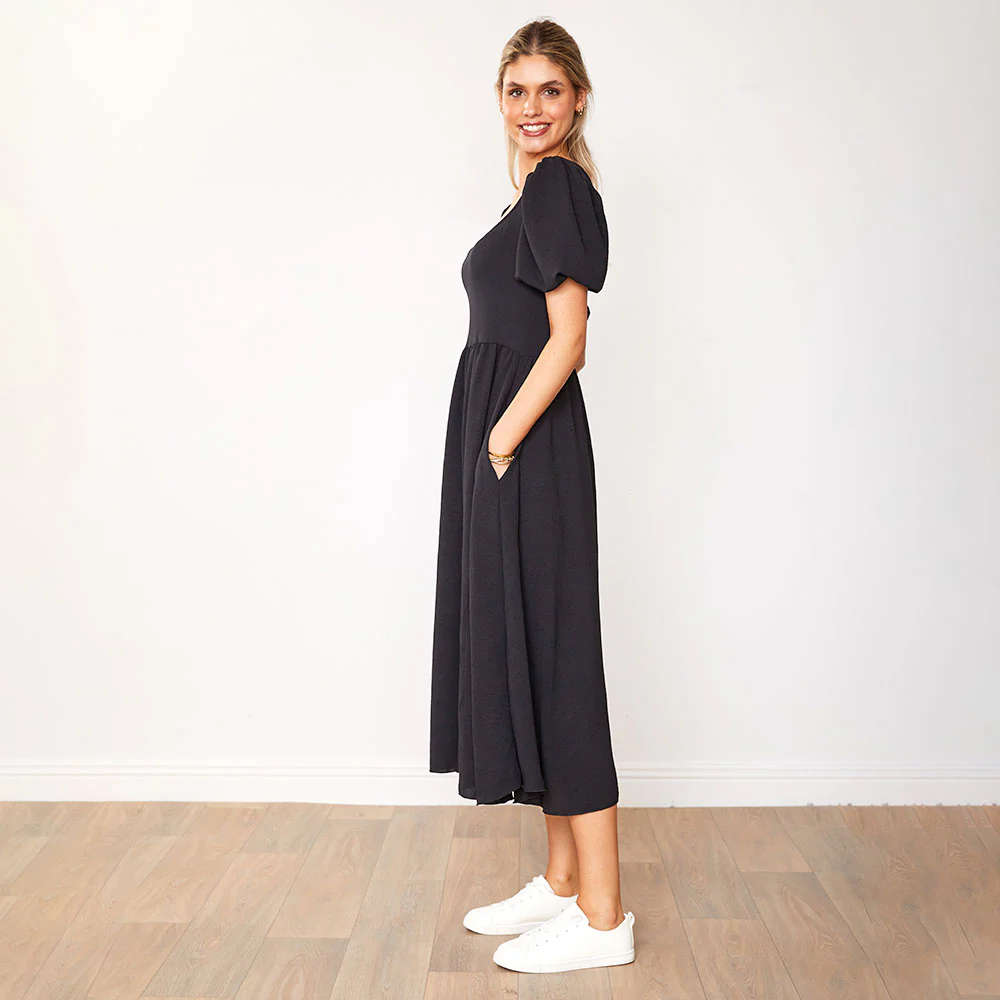 Ally Dress (Black) - Image 13