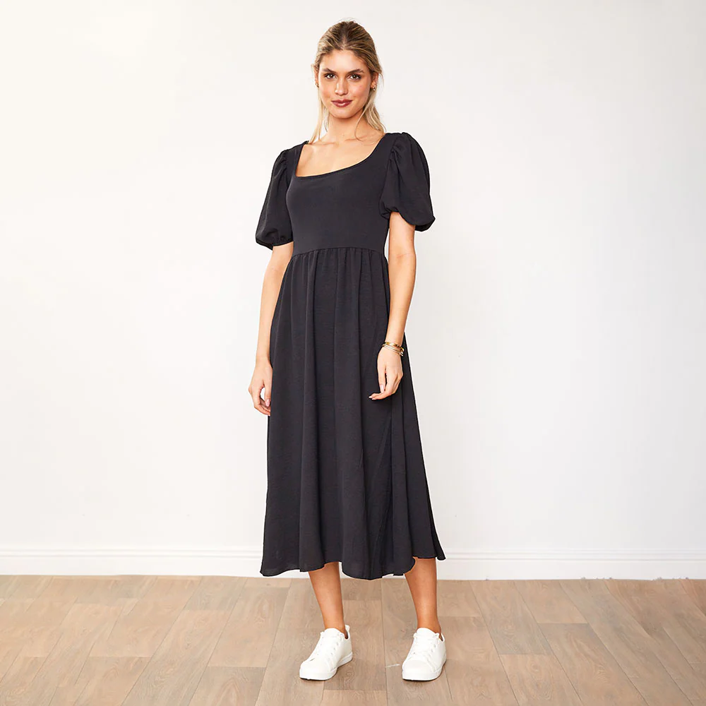 Ally Dress (Black) - Image 8