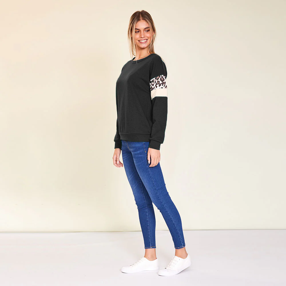 Ally Jumper (Black/Cream) - Image 3