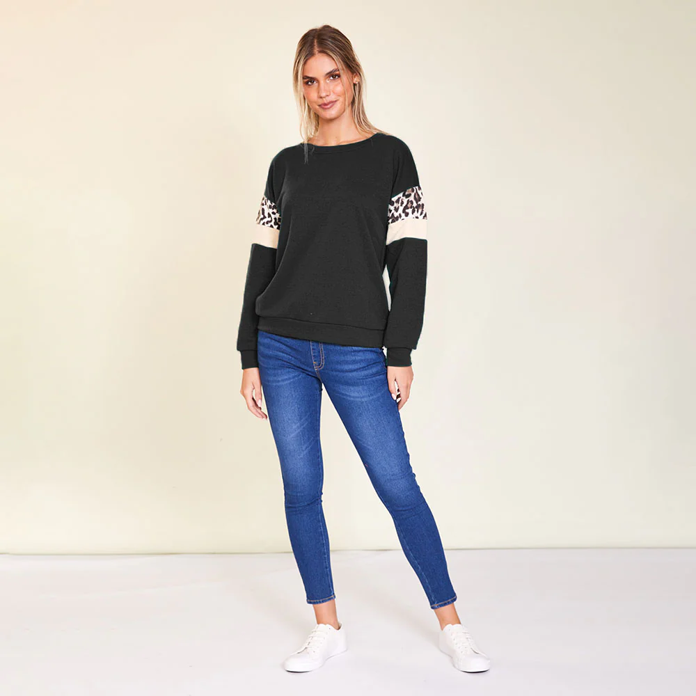 Ally Jumper (Black/Cream) - Image 4