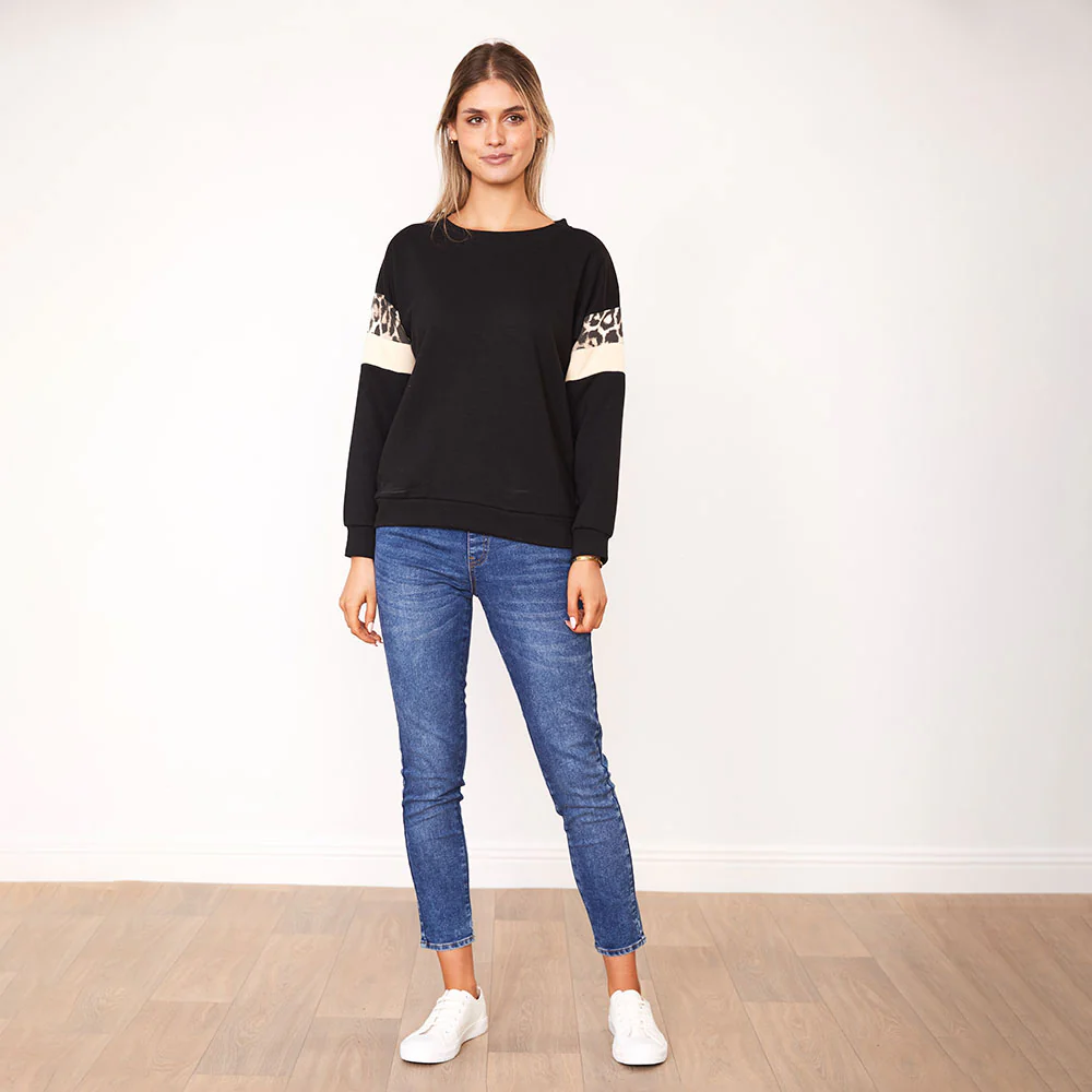 Ally Jumper (Black/Cream) - Image 5