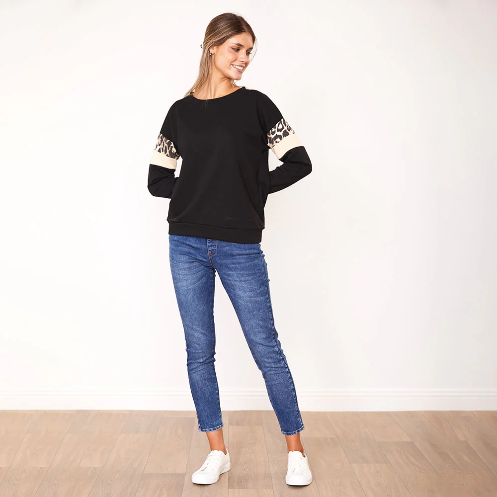 Ally Jumper (Black/Cream) - Image 7