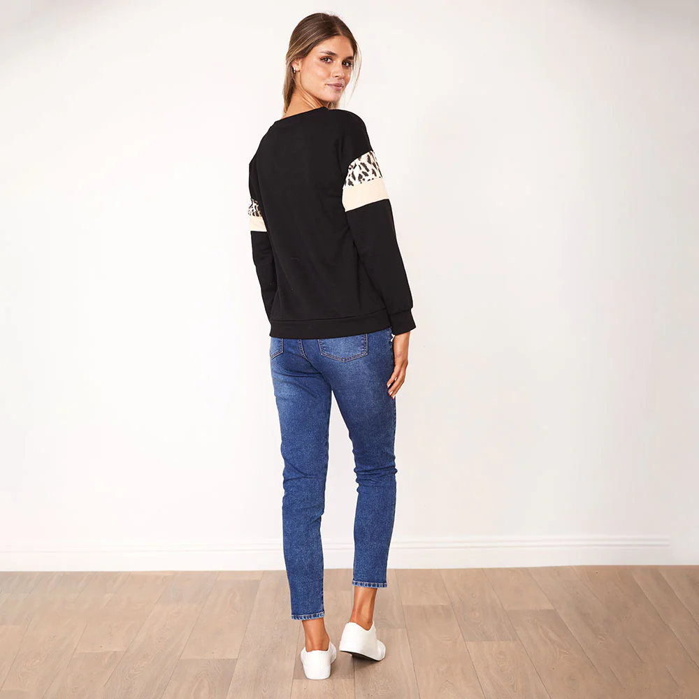 Ally Jumper (Black/Cream) - Image 9