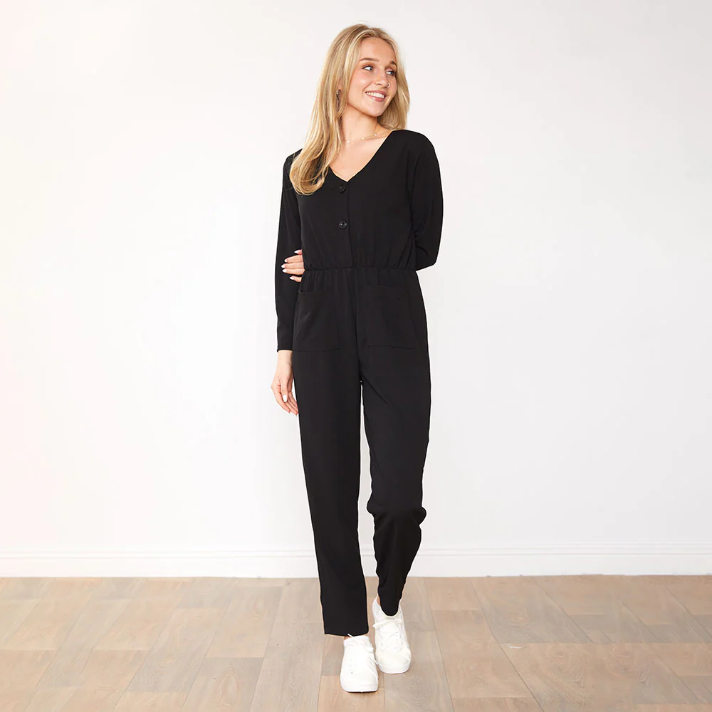Alma Jumpsuit (Black) - Image 5