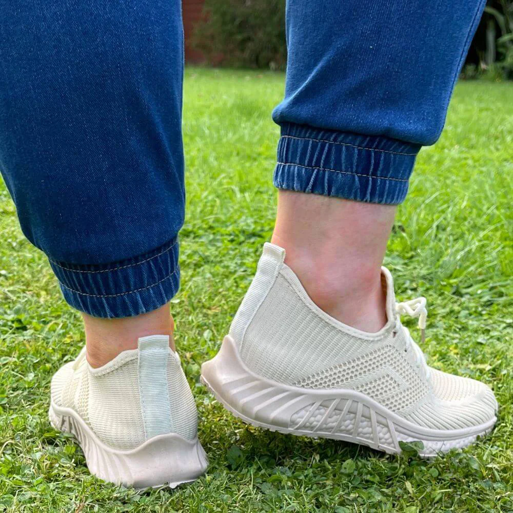 Alma Sneakers (Beige) - Image 3