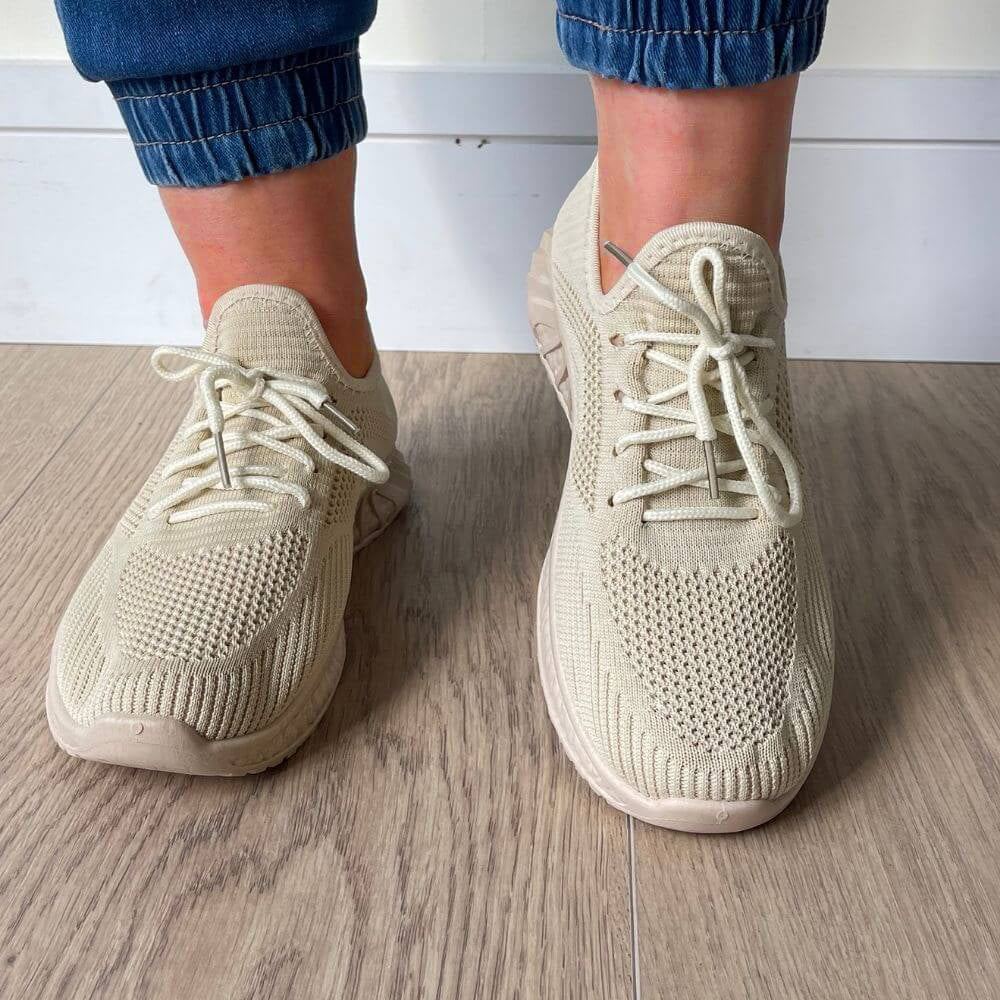 Alma Sneakers (Beige) - Image 5