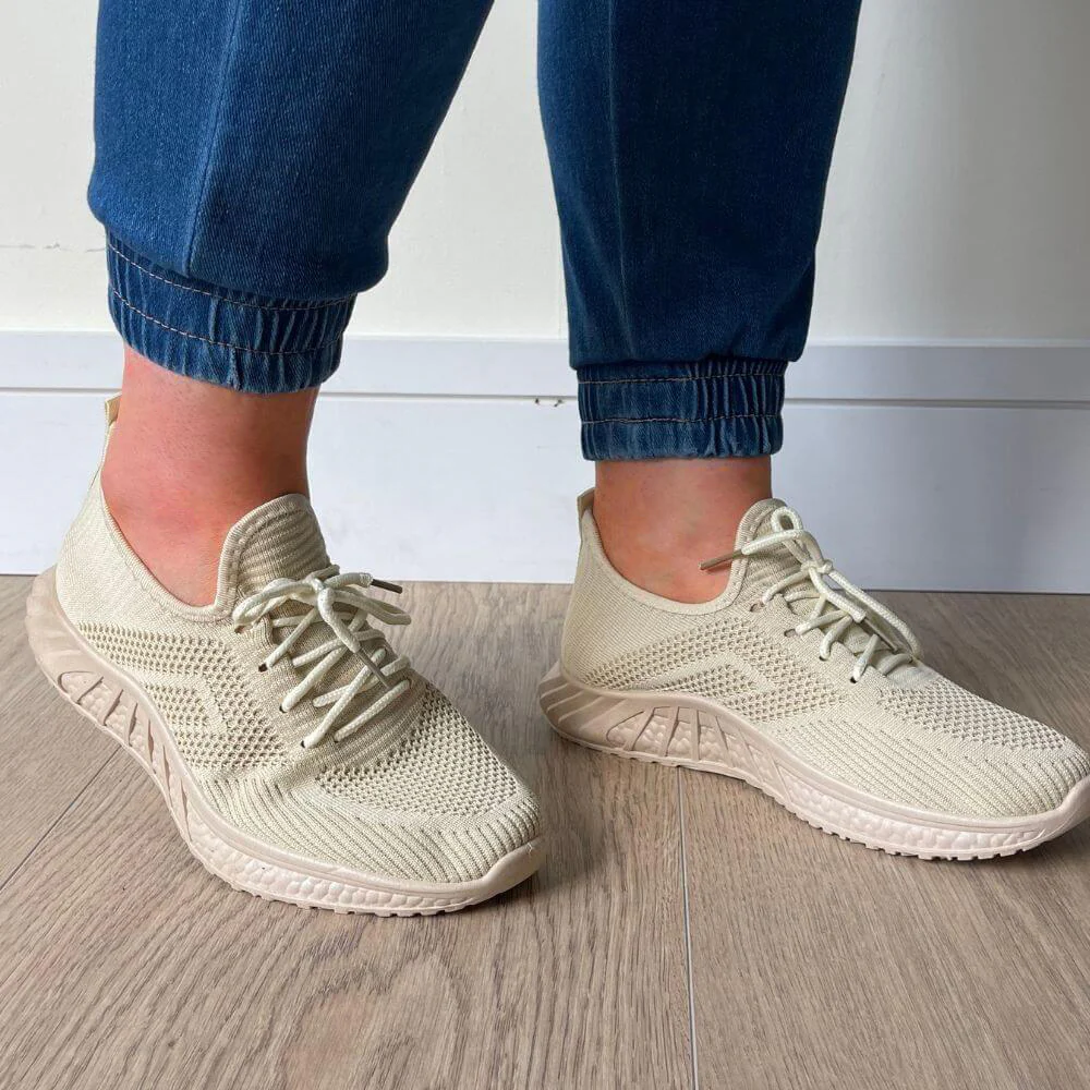 Alma Sneakers (Beige) - Image 7