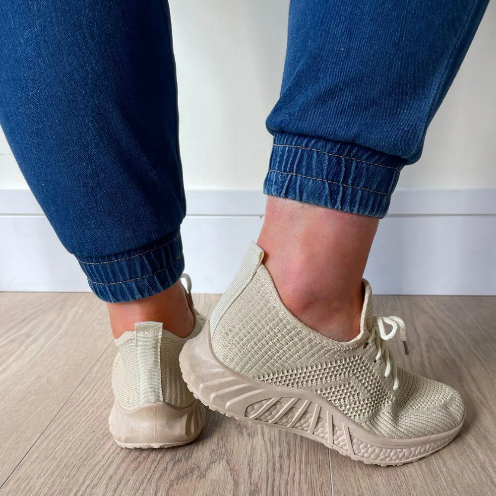 Alma Sneakers (Beige) - Image 8