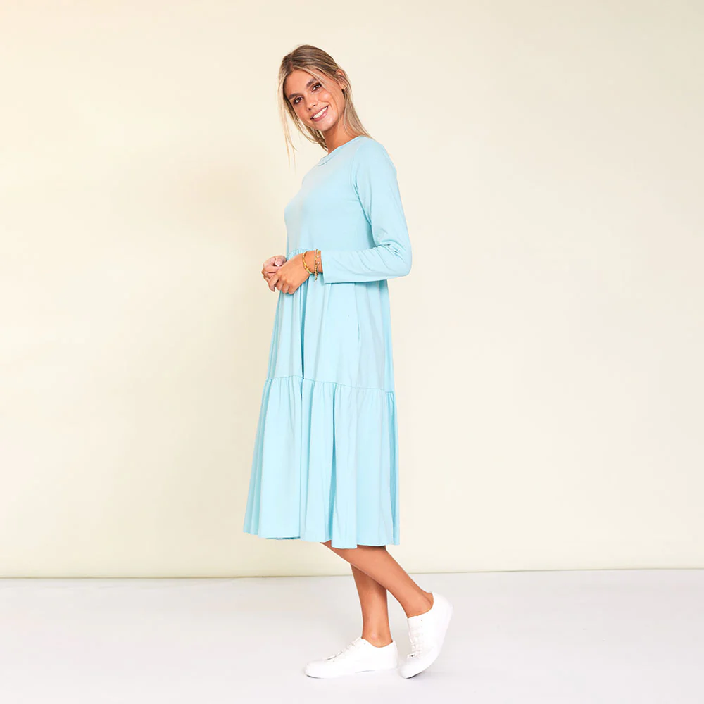 Amber Dress (Aqua) - Image 4