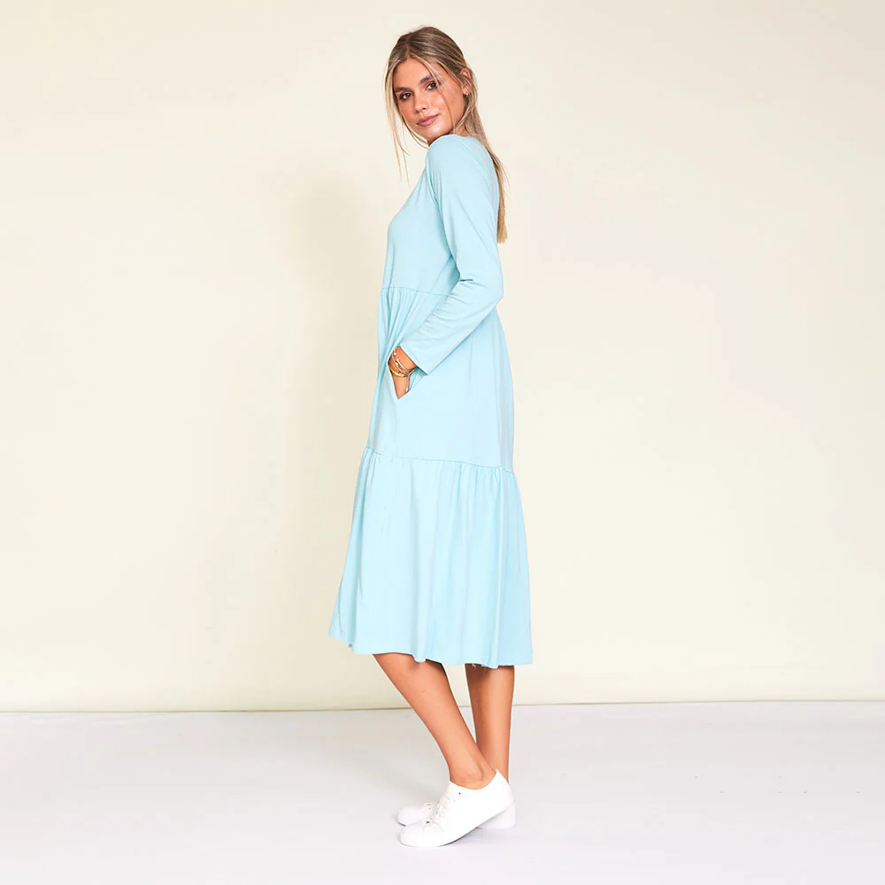 Amber Dress (Aqua) - Image 6
