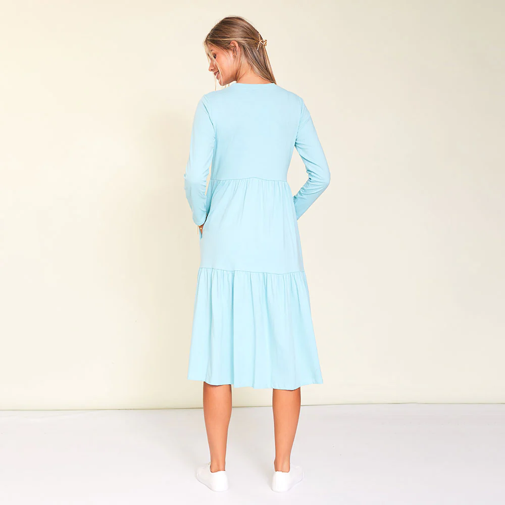 Amber Dress (Aqua) - Image 7