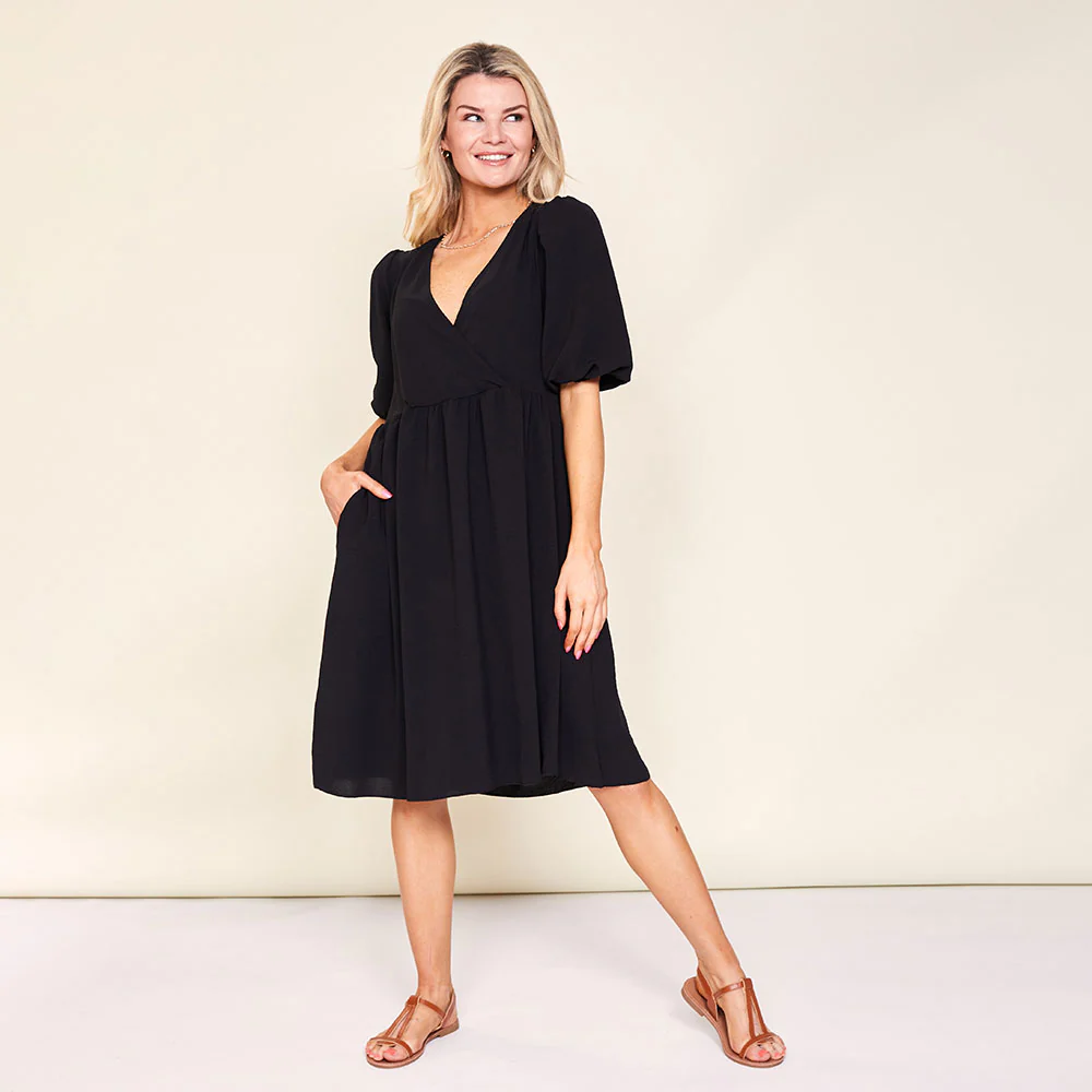 Amber Dress (Black) - Image 2