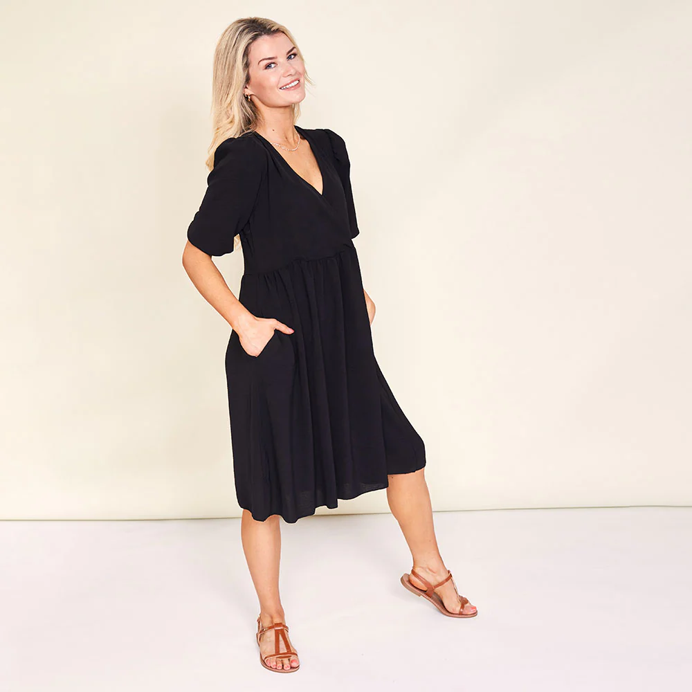 Amber Dress (Black) - Image 5