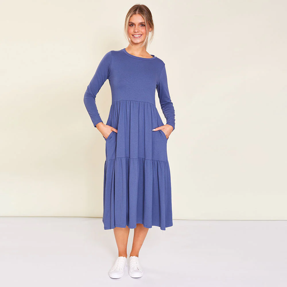 Amber Dress (Denim) - Image 7