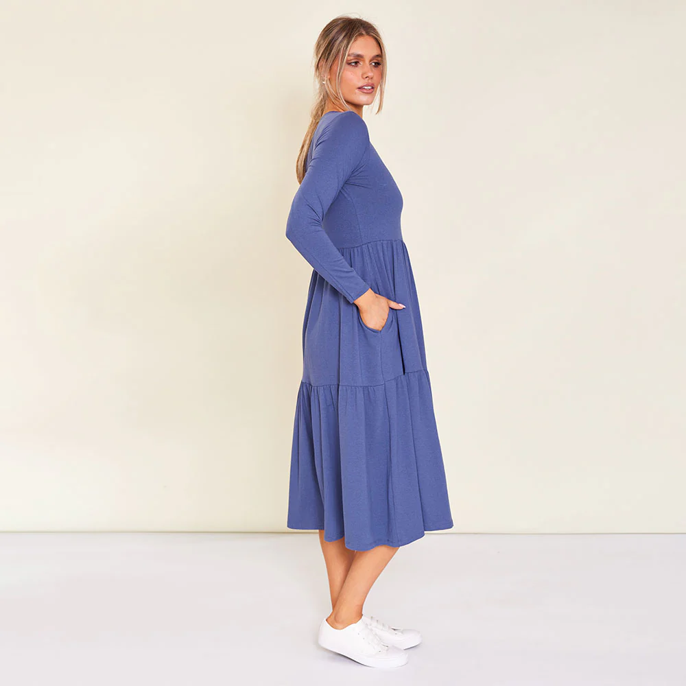 Amber Dress (Denim) - Image 8