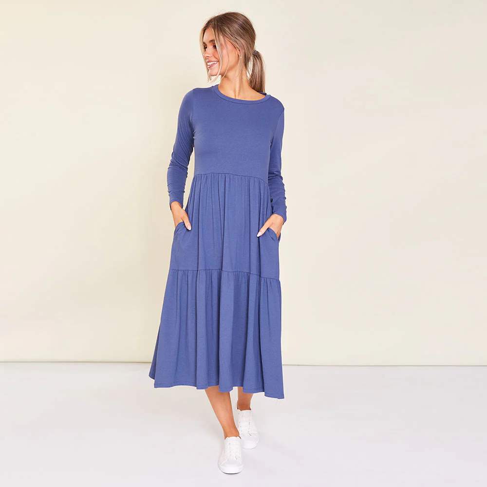 Amber Dress (Denim) - Image 9