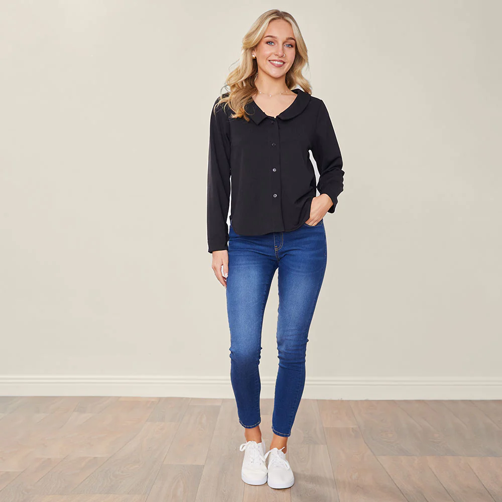 Anna Top  (Black) & (White) (2 for €50) - Image 2