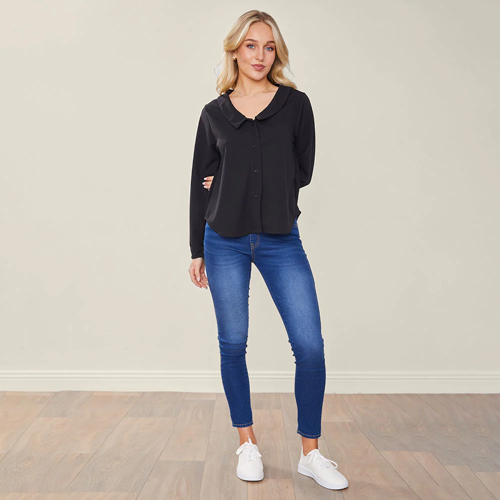 Anna Top  (Black) & (White) (2 for €50) - Image 4