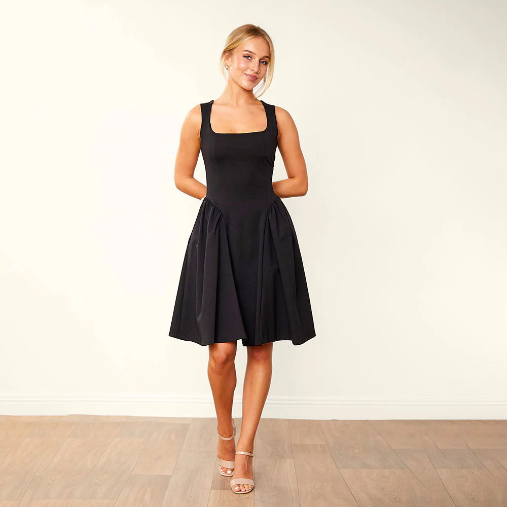 Annie Dress (Black) - Image 2