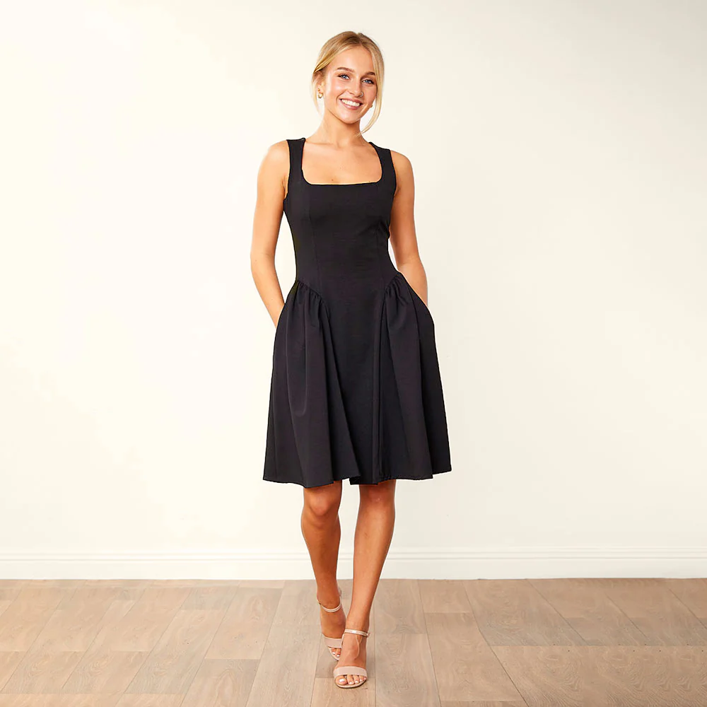Annie Dress (Black) - Image 5