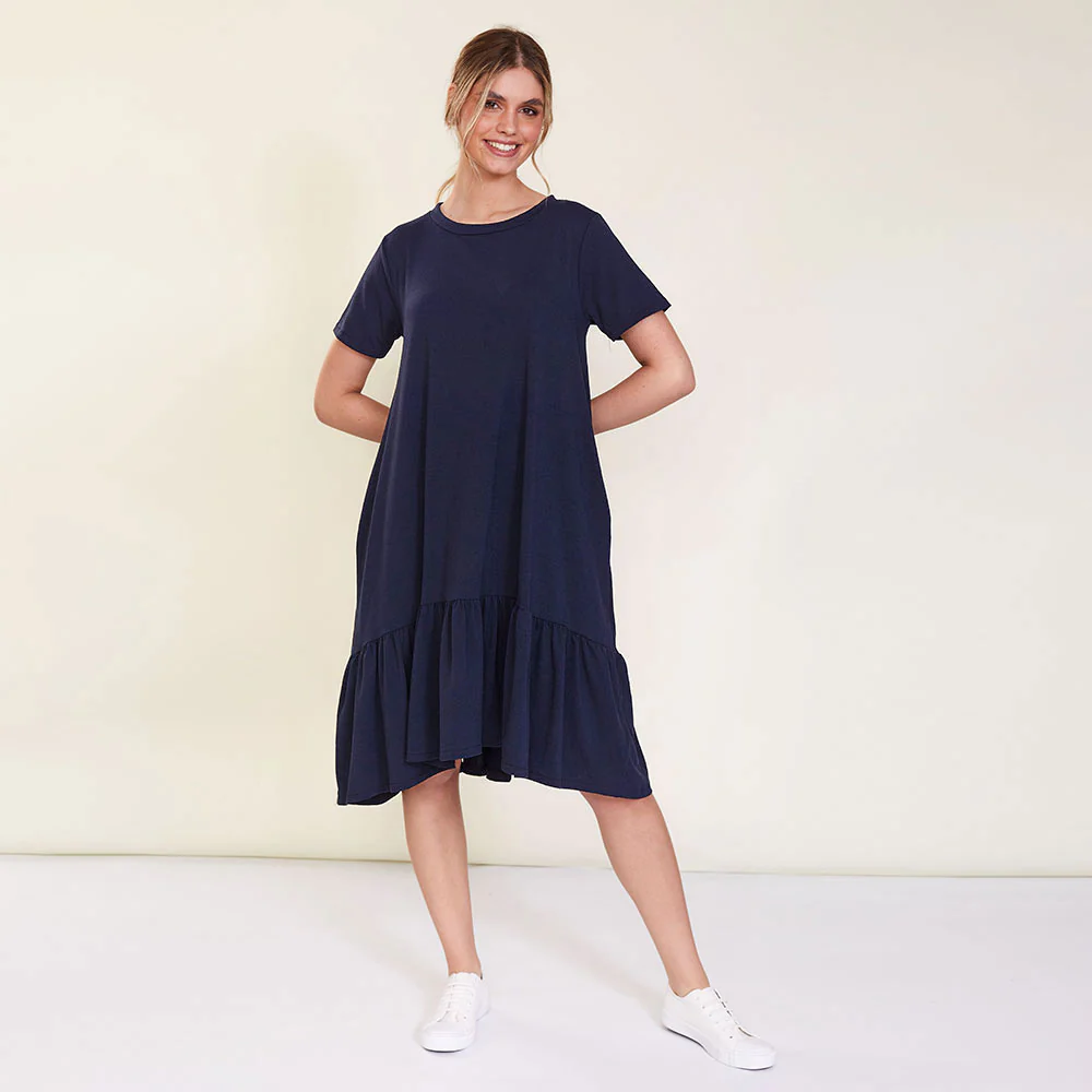 April Dress (Navy) - Image 5