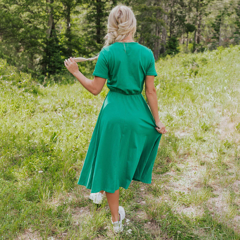 Archie Dress (Green) - Image 5