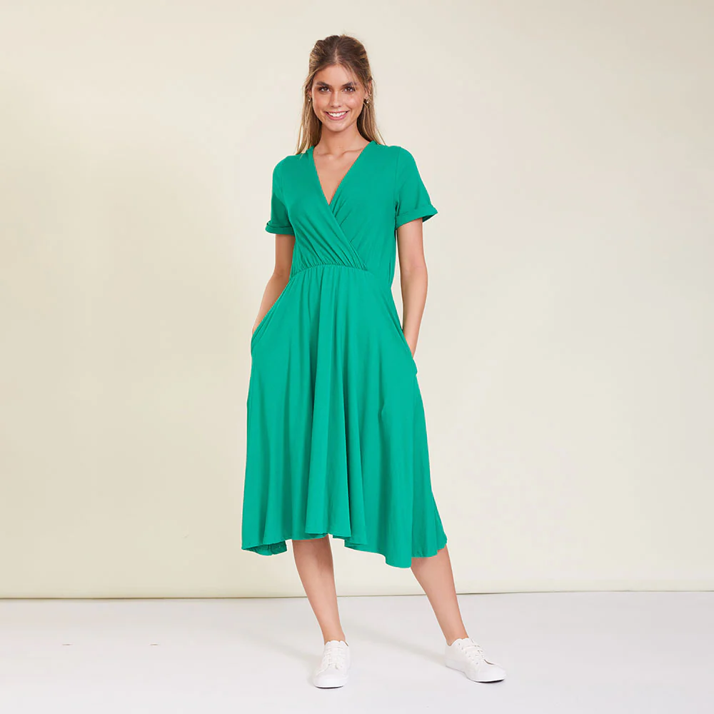 Archie Dress (Green) - Image 6