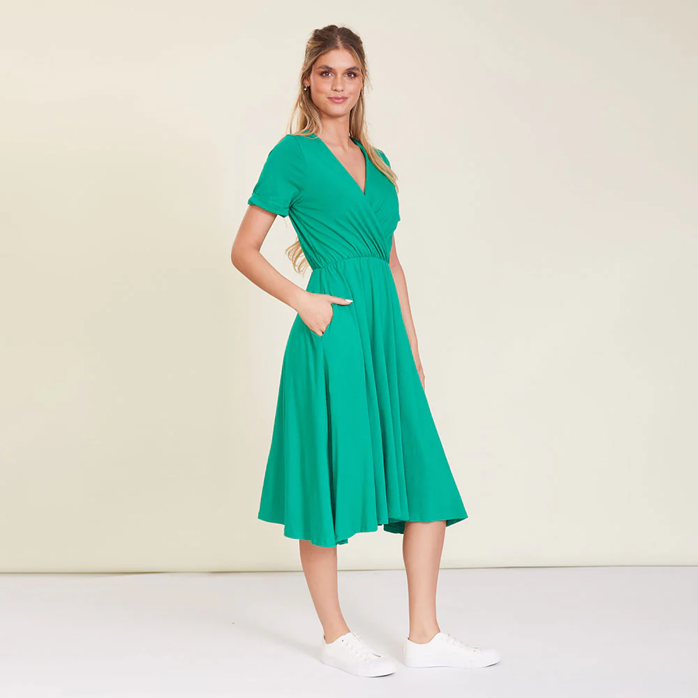 Archie Dress (Green) - Image 7