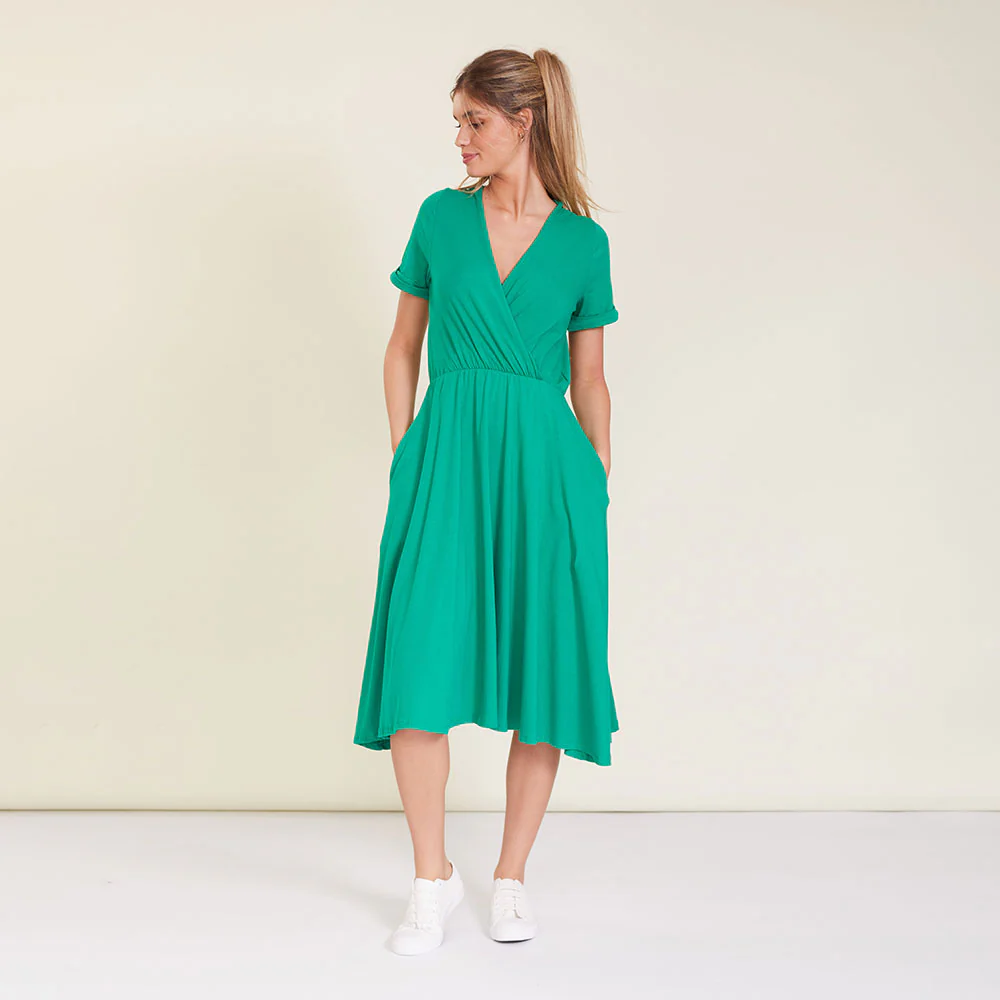 Archie Dress (Green) - Image 8