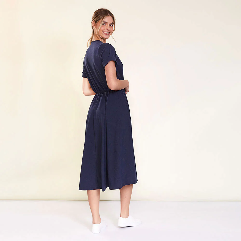 Archie Dress (Navy) - Image 5
