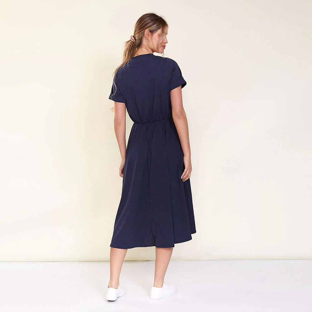 Archie Dress (Navy) - Image 6