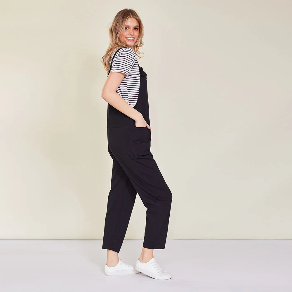 Ashley Dungaree (Black)  & Betsy Top (Black stripe) for €53 - Image 6