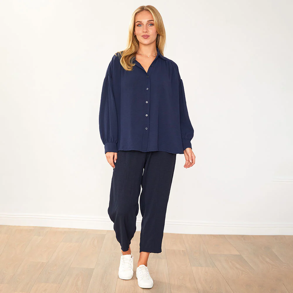Ava Top (Navy) - Image 2