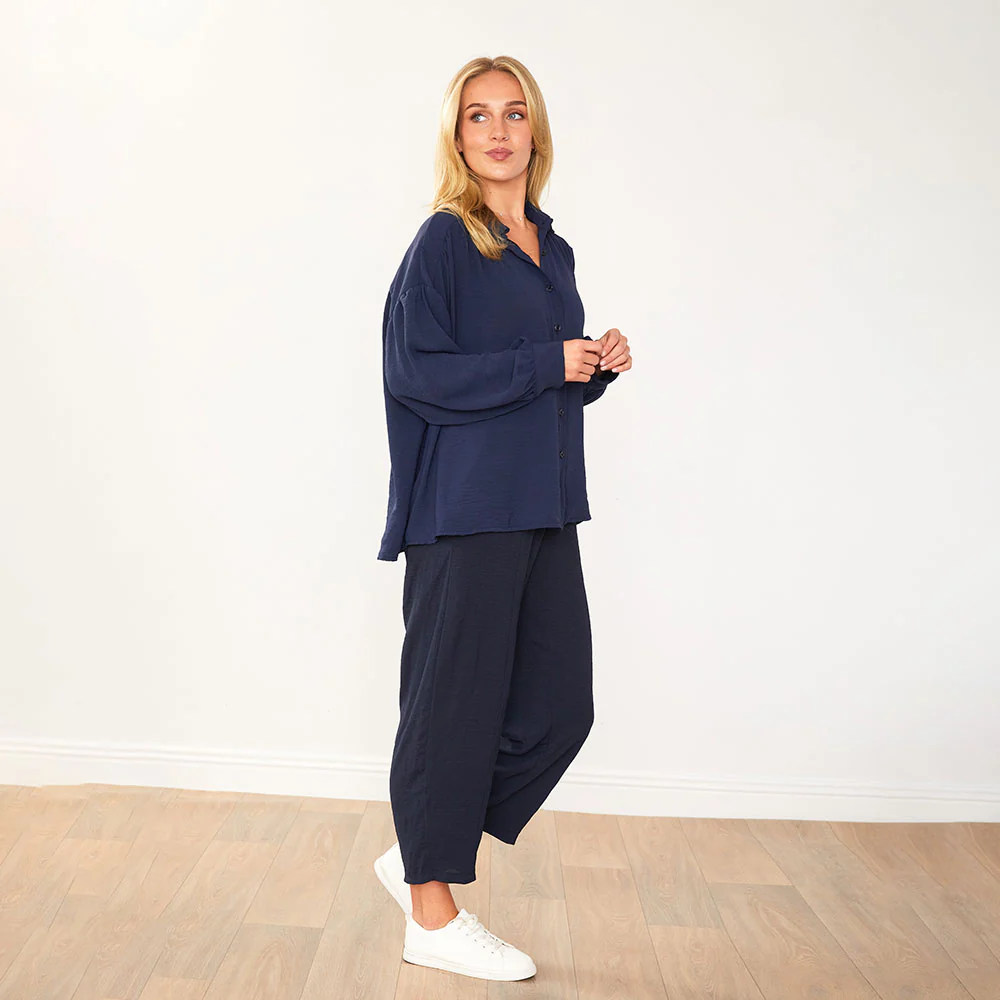 Ava Top (Navy) - Image 3