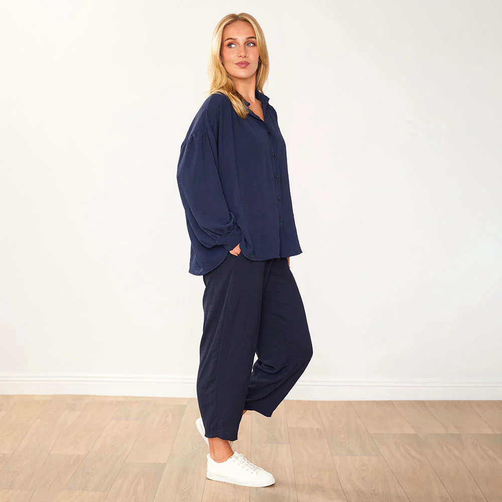 Ava Top (Navy) - Image 4