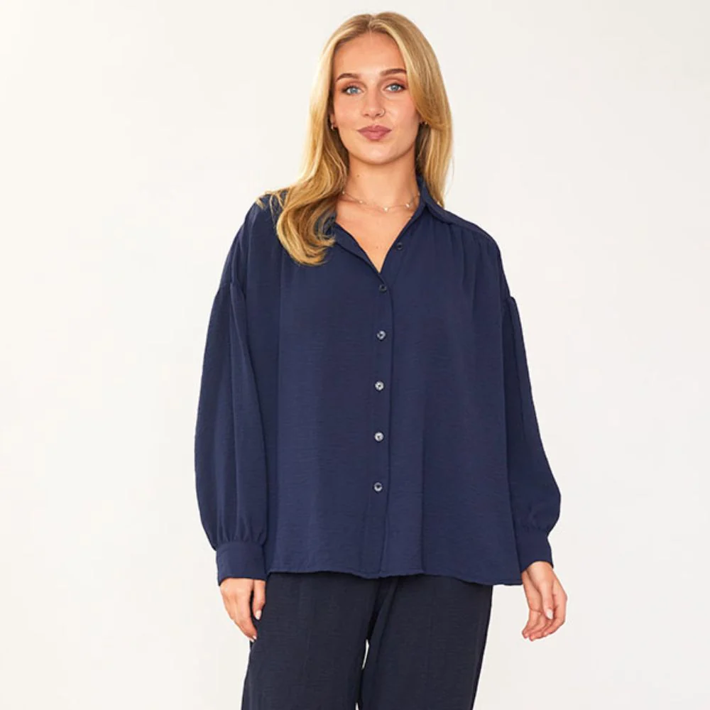 Ava Top (Navy) - Image 5