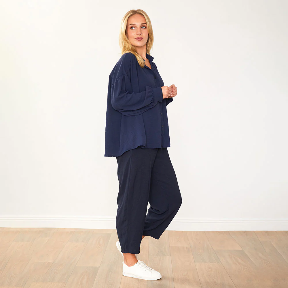 Ava Top (Navy) - Image 6